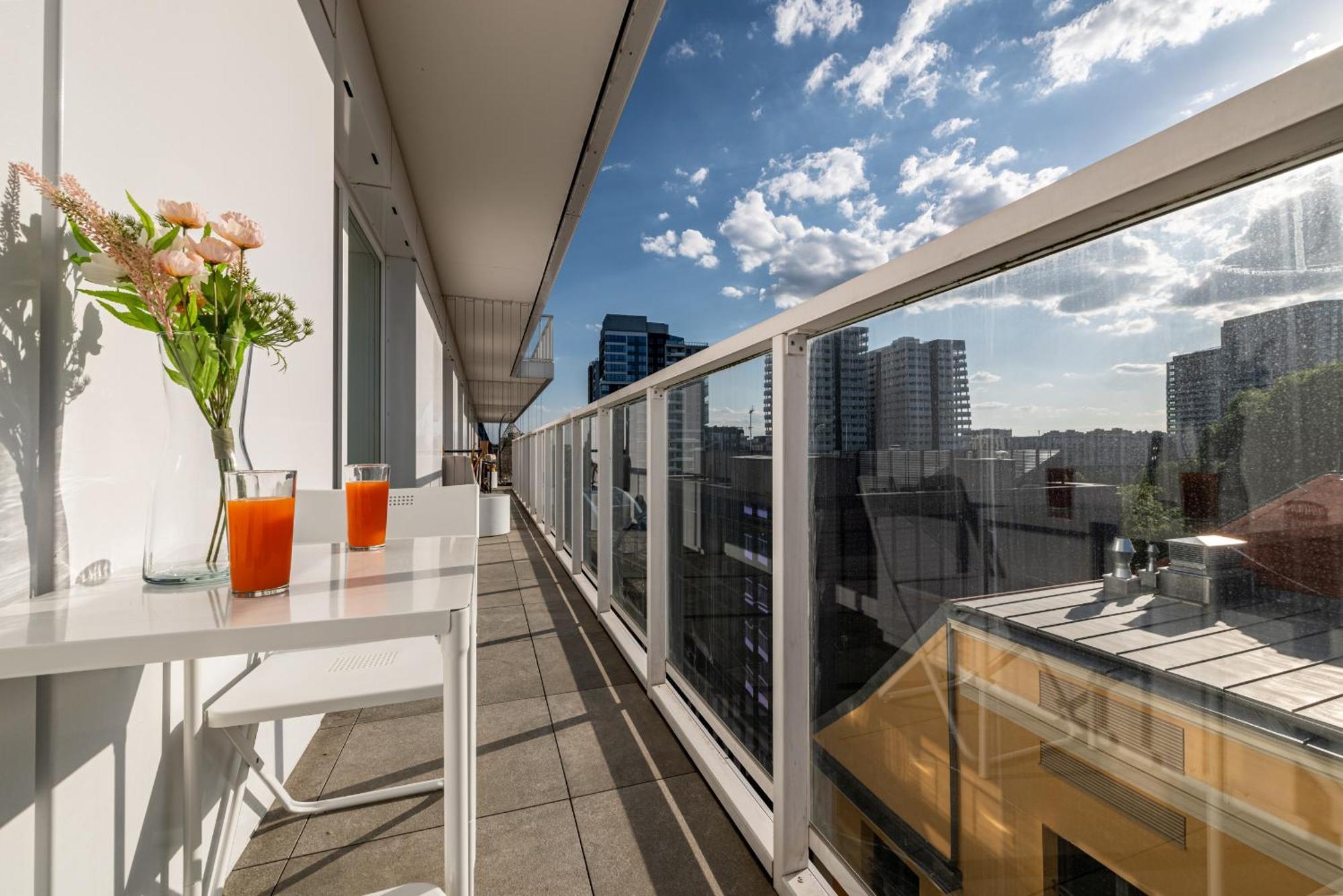 Witolda Riverside Apartments - Balcony, City View - By Rentujemy Wroclaw Ngoại thất bức ảnh