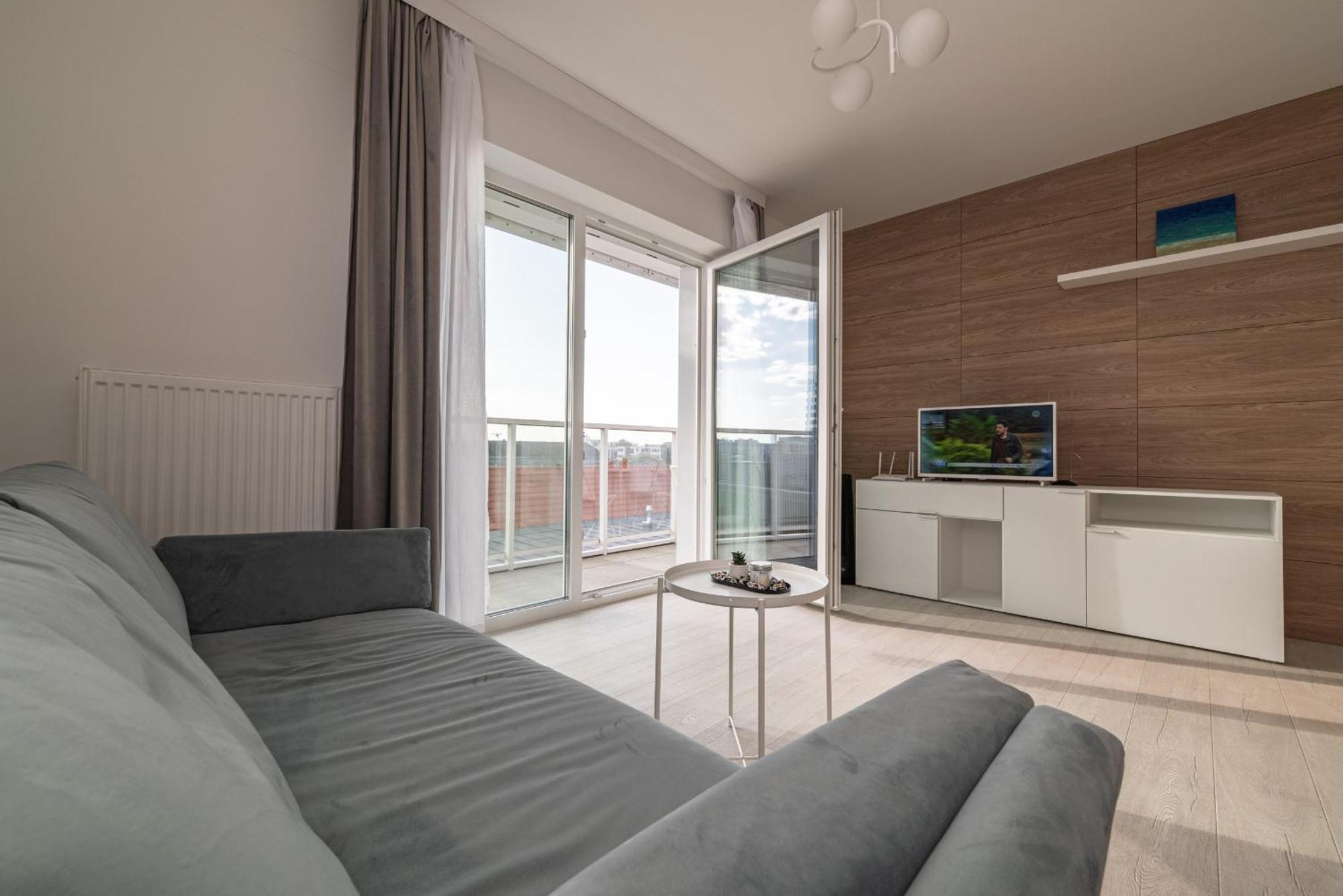 Witolda Riverside Apartments - Balcony, City View - By Rentujemy Wroclaw Ngoại thất bức ảnh